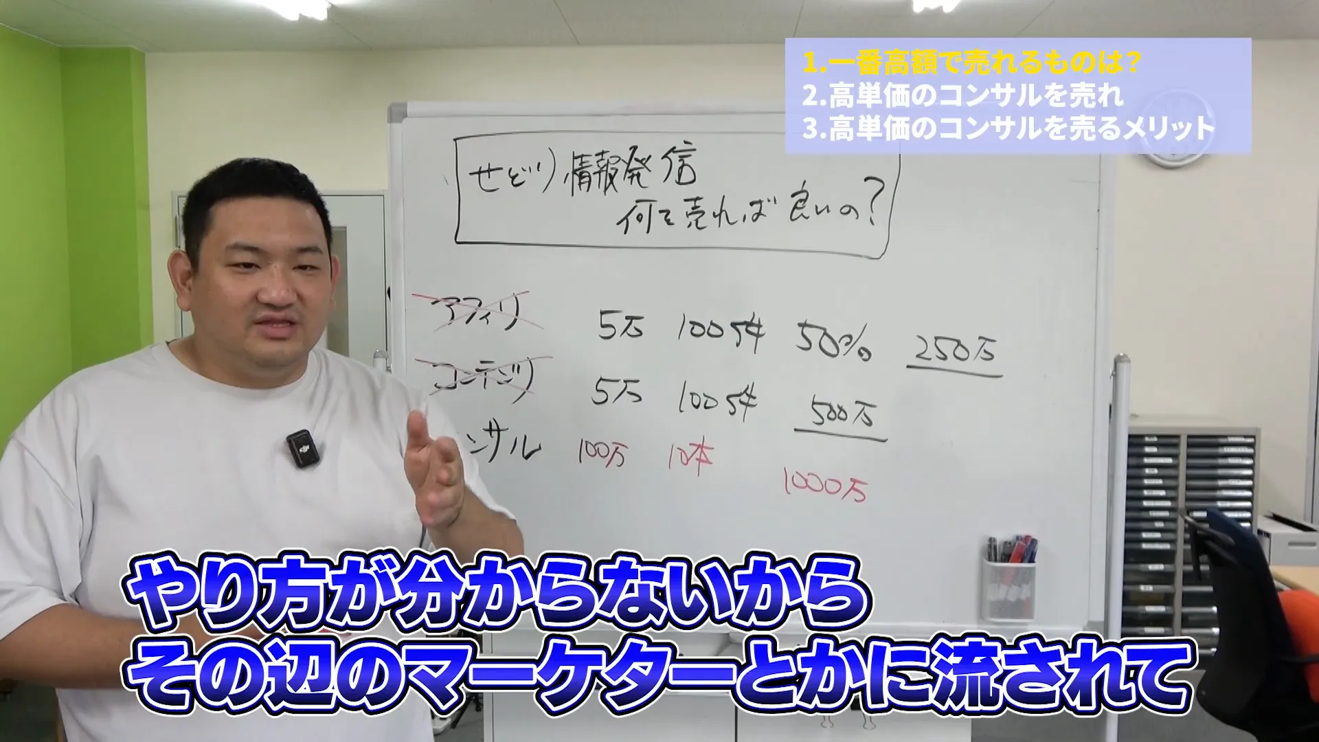 マーケターに流される初心者の例