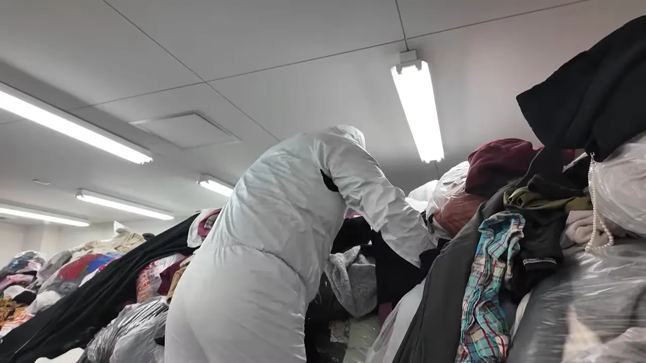 登っている最中の場面